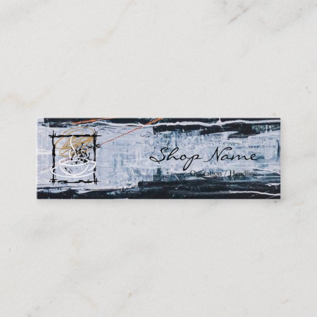 Coffee Shop Business Card (Front)