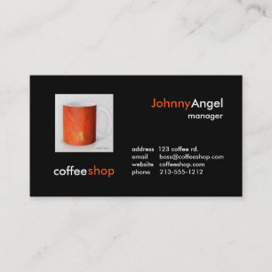 Coffee Shop Business Cards