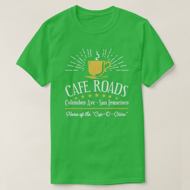Coffee Shop from So I Married an Axe Murderer Shir T-Shirt (Design Front)