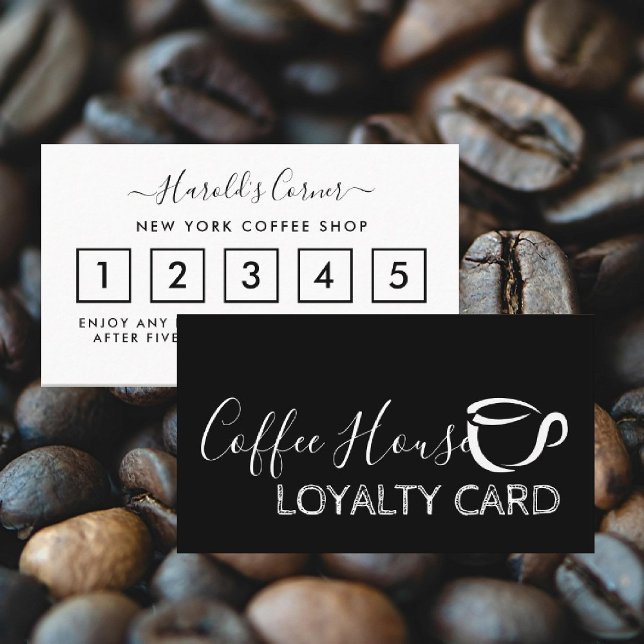 Coffee Shop Loyalty Card - Coffee Icon (Creator Uploaded)