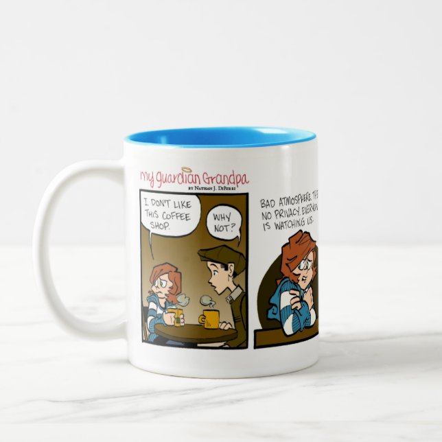 Coffee Shop Mug (Left)