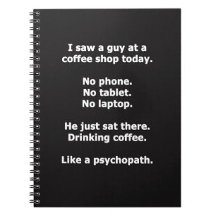 Coffee Shop Notebook