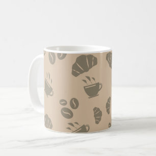 Coffee Shop Style Pattern Mug