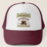 Coffee Shop with Cup Create Your Own Personalised