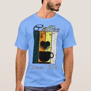 Coffee Since 1993 Retro coffee Birthday Gift T-Shirt