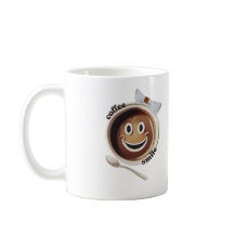 Coffee Smile Funny Cute Sweet
