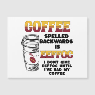 Coffee Spelled Backwards 