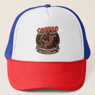 Coffee Spelled Backwards Is Eeffoc  Trucker Hat