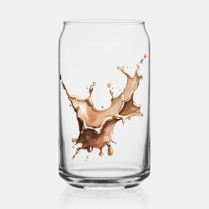 Coffee Spill Can Glass
