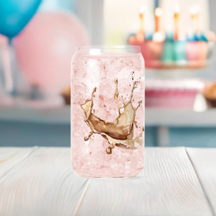 Coffee Spill Can Glass