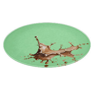 Coffee Spill Cutting Board