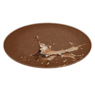Coffee Spill Cutting Board