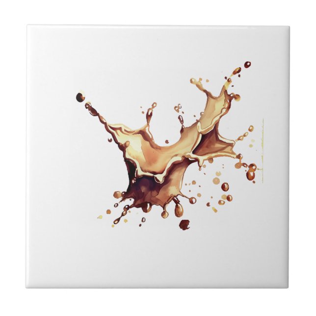 Coffee Spill Tile (Front)