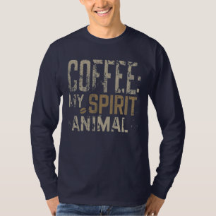 Coffee Spirit Animal  T-Shirt