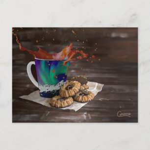 Coffee Splash - Postcard