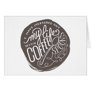 Coffee Spoons Card