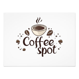 Coffee Spot Coffee Cup Photo Print