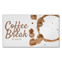 Coffee Stain And Beans