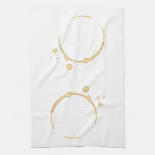 Coffee Stain Tea Towel