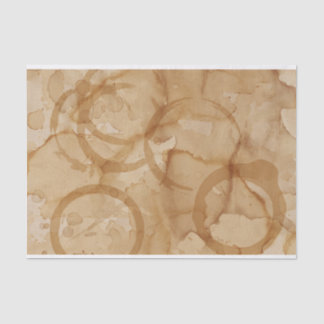 Coffee Stain Tissue Paper