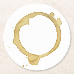 Coffee stained coasters