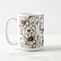 Coffee stained flowers - Coffee Addicts