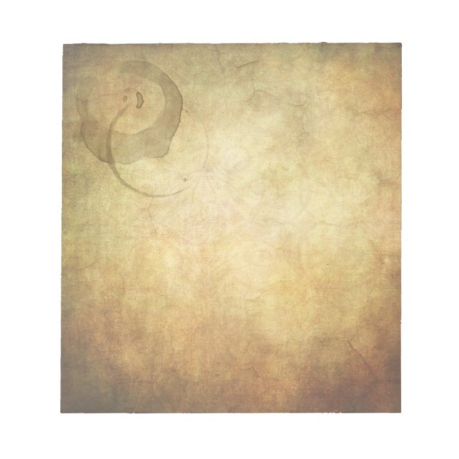 Coffee Stains Notepad (Front)