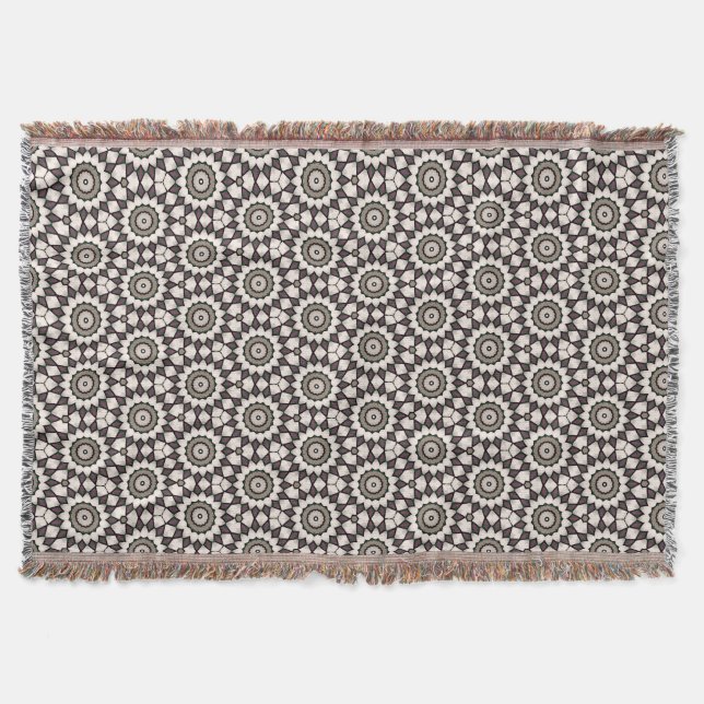 Coffee Star Throw Blanket (Front)