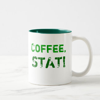 Coffee, STAT! Two-Tone Coffee Mug