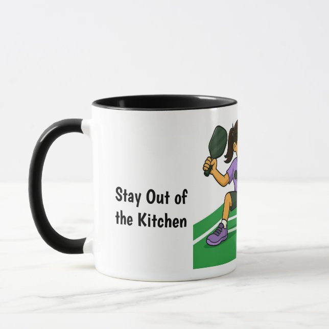 Coffee Stay out of the Kitchen Mug (Left)