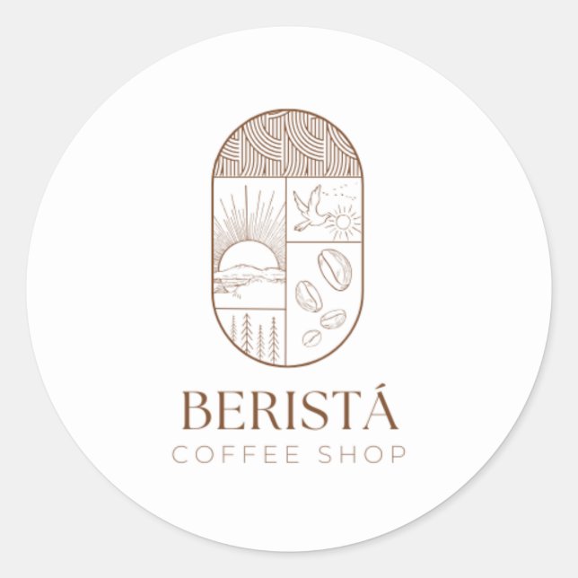 Coffee Sticker (Front)