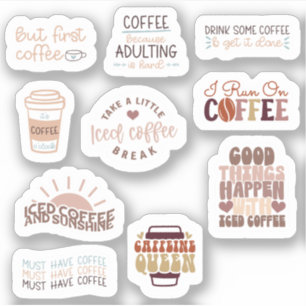 Coffee Sticker Set