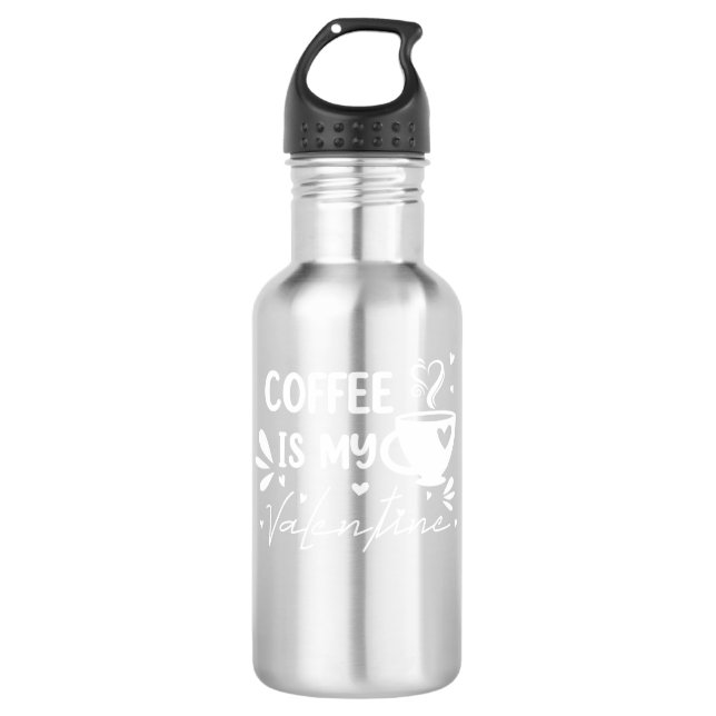 coffee sticth 532 ml water bottle (Front)