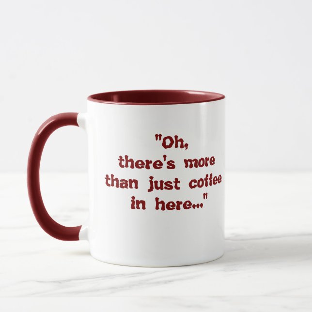 Coffee Stressful Joke Mug (Left)