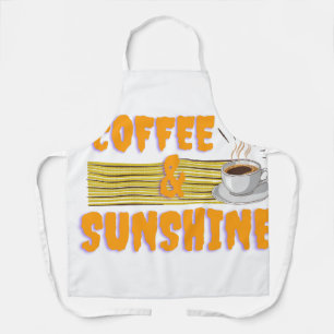 Coffee & Sunshine – Positive Morning Vibes  Apron