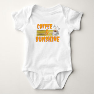 Coffee & Sunshine – Positive Morning Vibes  Baby Bodysuit