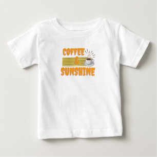 Coffee & Sunshine – Positive Morning Vibes  Baby T-Shirt