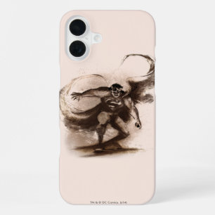 Coffee Superman iPhone 16 Plus Case