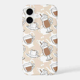 Coffee, sweet pattern