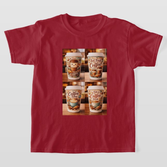 Coffee T-Shirt (Laydown)