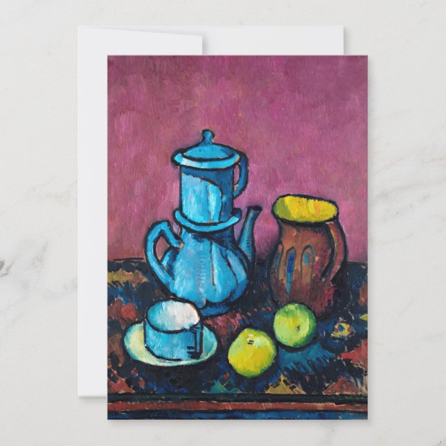 Coffee Tableware and Apples | Alexander Kanoldt (Front)