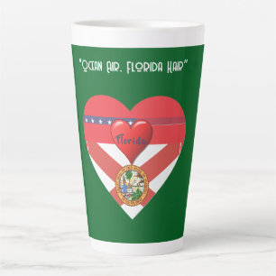 Coffee Tea Florida Fun Latte Mug