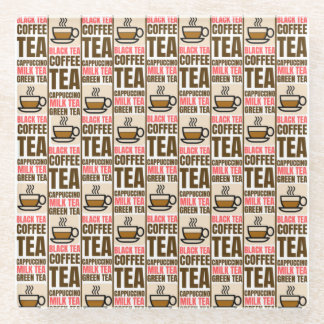 COFFEE TEA PATTERN, Coaster