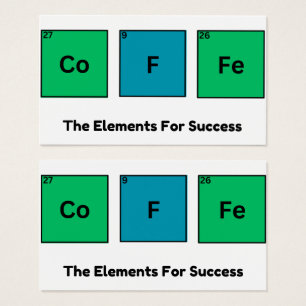 Coffee The Elements For Success Funny Motivational