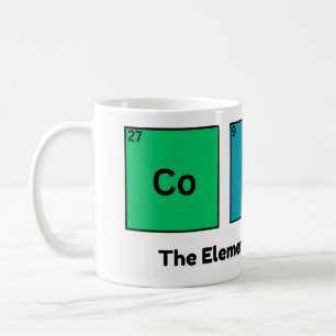 Coffee The Elements For Success Funny Motivational Mug
