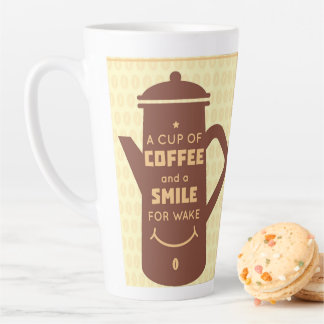 Coffee, The Fuel of Life Latte Mug