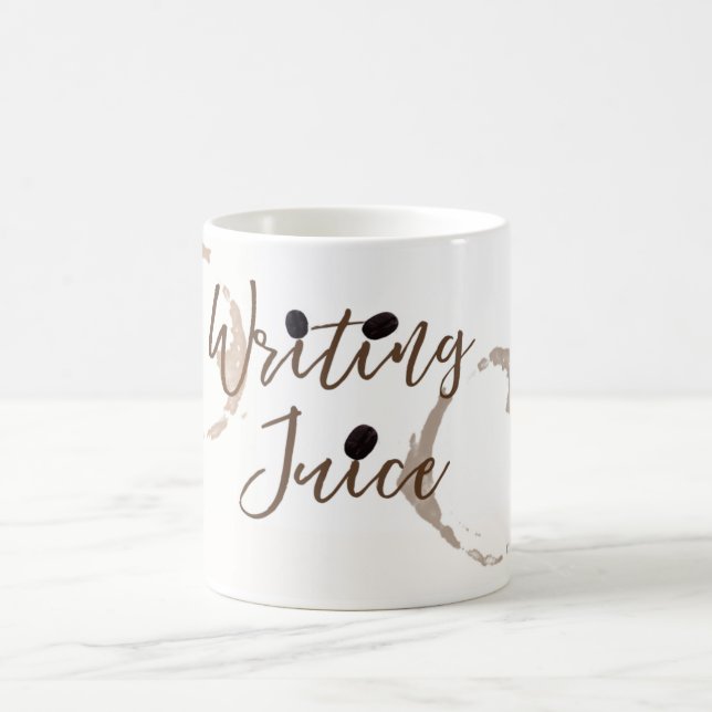 Coffee - The World's Best Writing Juice! Mug (Center)