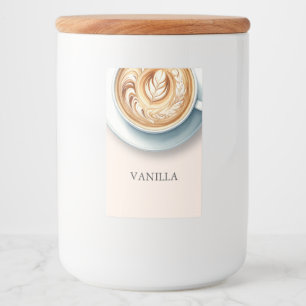 Coffee-Themed Bridal Shower Labels for Coffee Bar