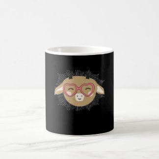 coffee then cows Heart Mug