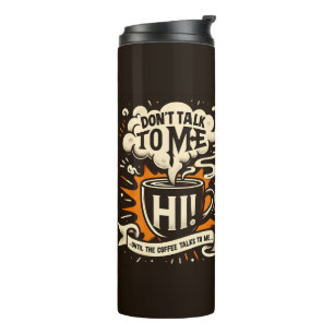 Coffee thermos thermal tumbler